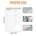 thumbnail image 1 of Undated Daily Planner Notepad To Do List, Task Checklist Notebook For Note Taking And Daily Organization, Productive Home (B), 1 of 7
