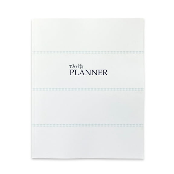 Undated Kahootie Co. 8-inch x 10-inch Planner, It's That Kinda Day, Teal Mini Dots (ITKLWTMS-H)
