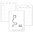 thumbnail image 1 of Undated Monthly Calendar Refills for 9 Disc Happy Planners (Cat), 1 of 7