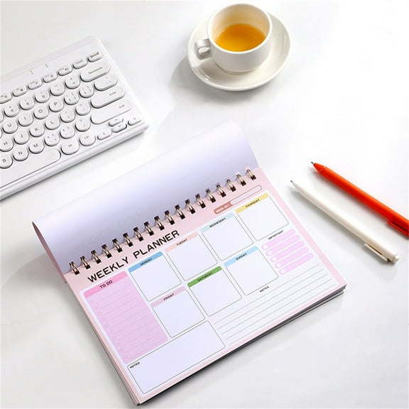 Undated Multi Column Layout Weekly To Do List Notepad Thick Paper Tear Off Planner Pad For Adult Daily Work Task Arrangement, Household Schedule Tracking And Long Term Goal Planning Recording