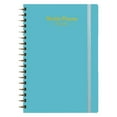 thumbnail image 1 of Undated Weekly Planner, A5 Schedule Organizer, Habit Tracker Journal, To Do List Notebook, Spiral Binding Agenda, Blue Planning Diary, Management Notebooks Organizer, Hardcover Notepad, 1 of 7