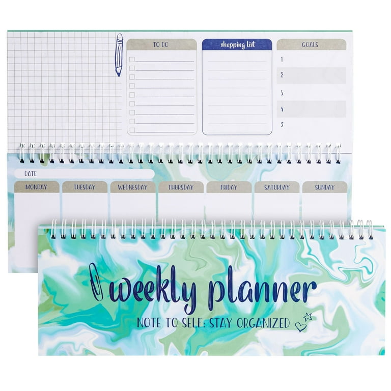 WTF Undated Planner & Weekly Agenda Notebook - Wishupon