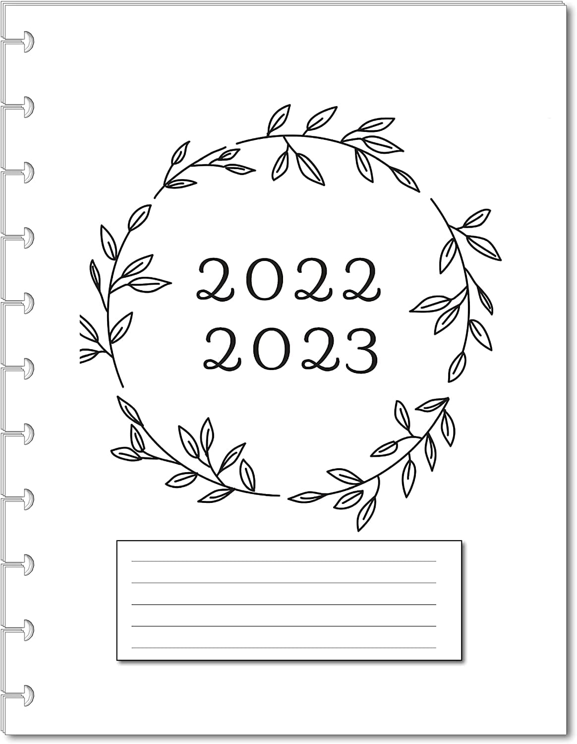 Teacher Planner Kit For Discbound Planners, Fits With Circa Letter, Arc By Staples, TUL, Letter Size (8.5'' X 11''), (Planner Sold Separately