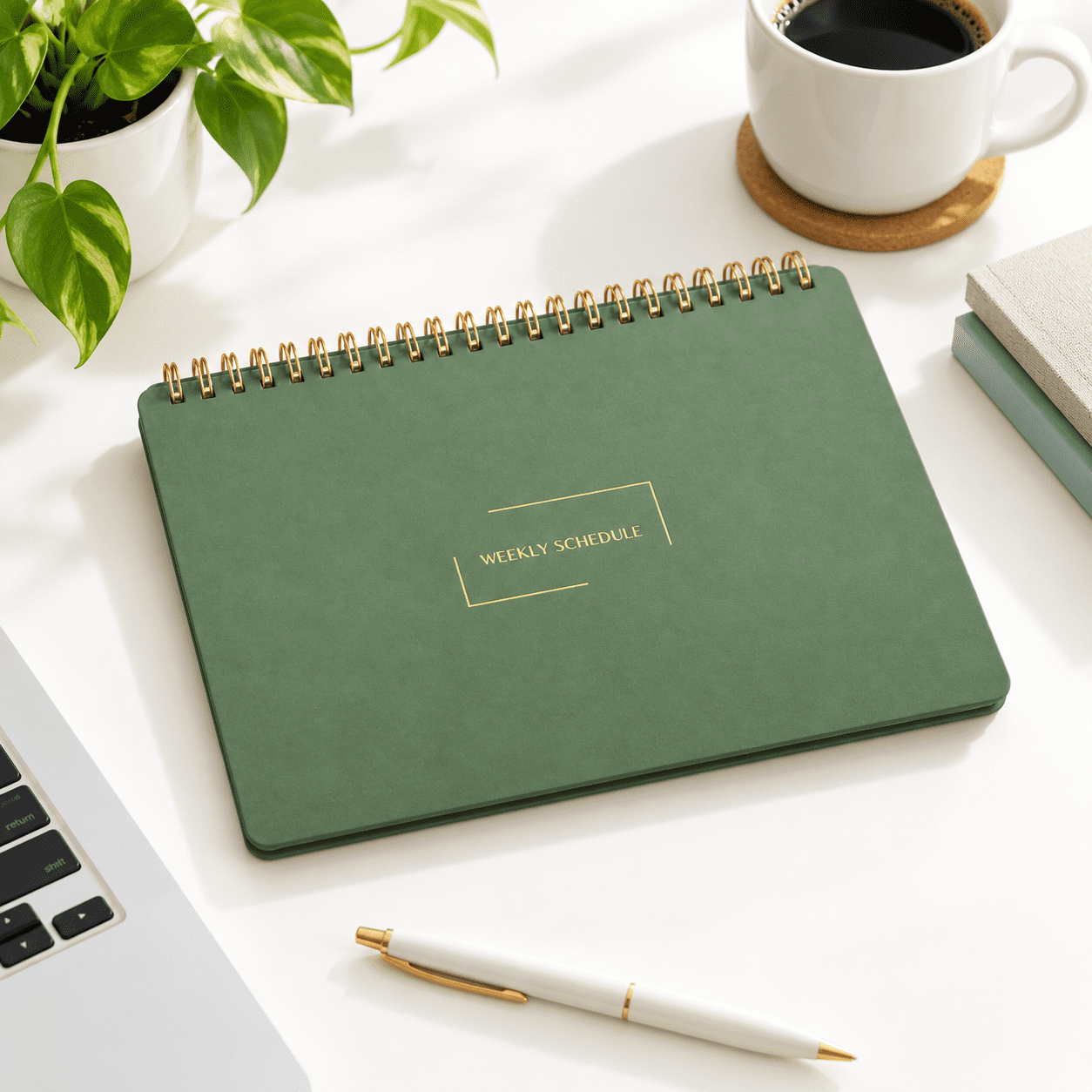 Undated Weekly Schedule | Business Planner 8.25
