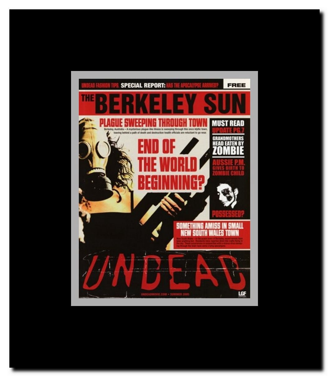 Undead Framed Movie Poster