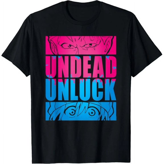 Undead Unluck Andy & Fuuko Eye Panels T-Shirt Unisex S-5XL Hot Trending Shirt, Vintage Birthday Gift