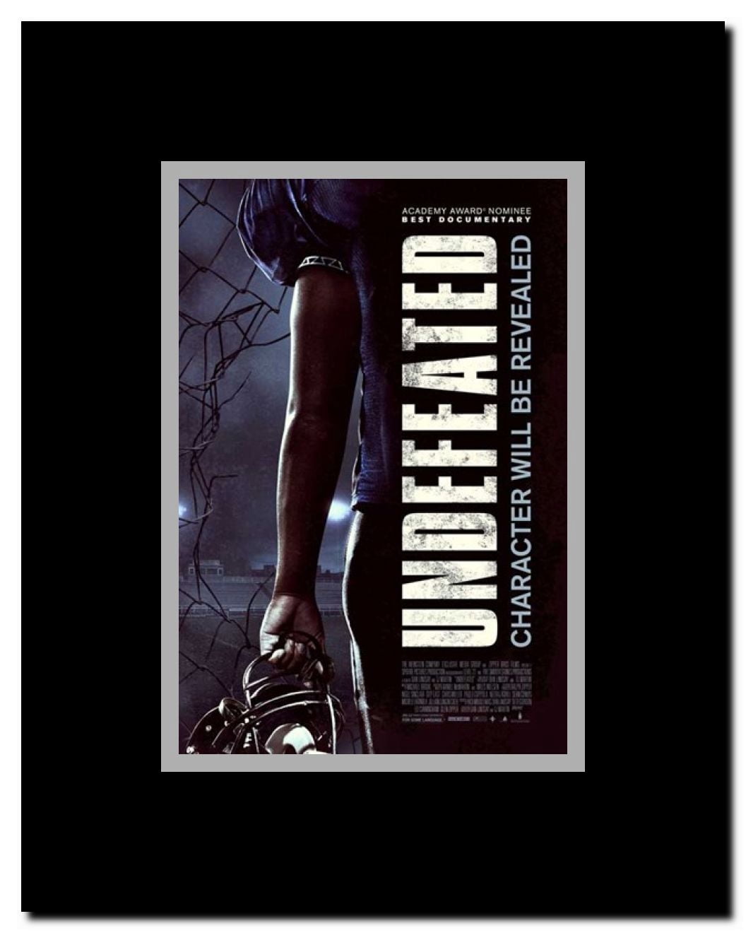 Undefeated Framed Movie Poster