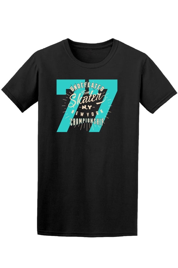 Undefeated Team Skater New York T-Shirt Men -Image by Shutterstock, Male Small