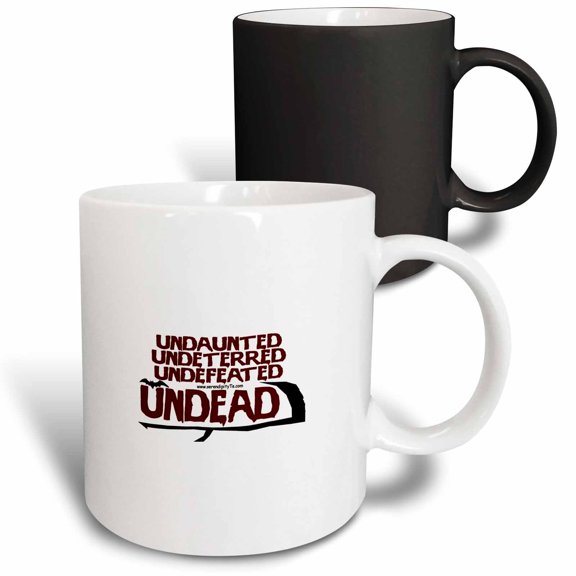 3drose, Undefeated Undead, 11oz Magic Transforming Mug