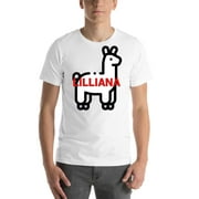 Undefined Gifts L Llama Lilliana Short Sleeve Cotton T-Shirt