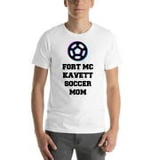 Undefined Gifts L Tri Icon Fort Mc Kavett Soccer Mom Short Sleeve Cotton T-Shirt
