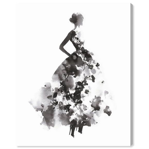 Undefined Lady Canvas Print Fashion Wall Art by Art Remedy, Gallery Wrapped, 36 x 45