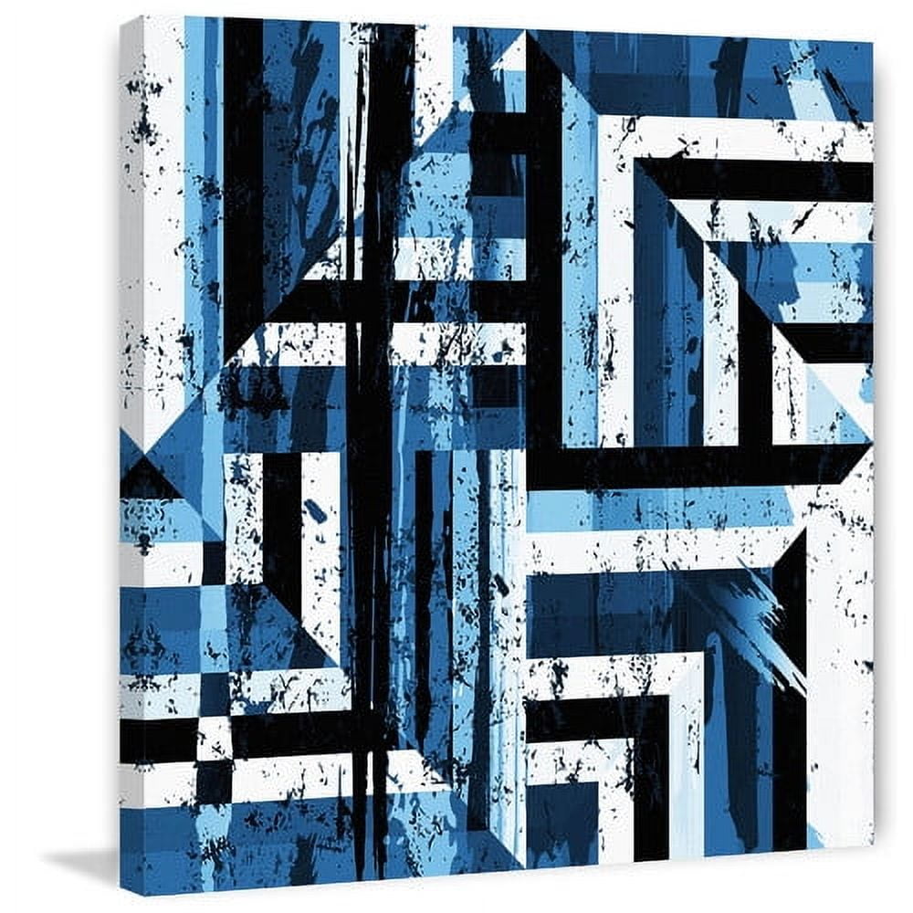 "Undefined Movement" Painting Print on Wrapped Canvas