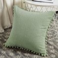 thumbnail image 1 of Under$1 Clearance Short Plush Pillowcase Bohemian Pillowcase Solid Color Pillowcase Tassel Ball Pillowcase Modern Home Decoration Sofa Bedroom, 1 of 6