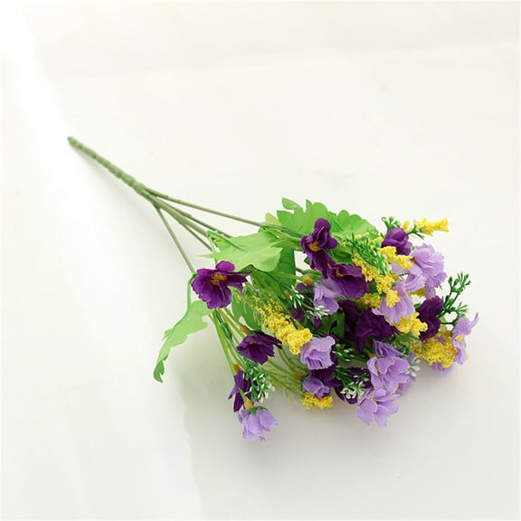 Under $1 FNGZ Artificial Flowers Bouquet,Artificial Flower Faux Silk Daisy Wildflowers Shrubs Plants Home Decoration,Artificial Daisy Pick