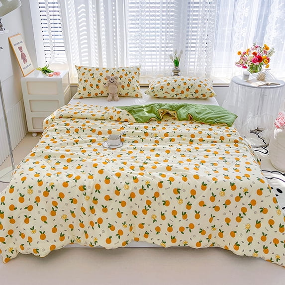Under $1 GFHFHITJ Cooling Blanket Washable Double-layer Yarn Summer Cool Quilt Conditioning Quilt Washable Thin Quilt Summer