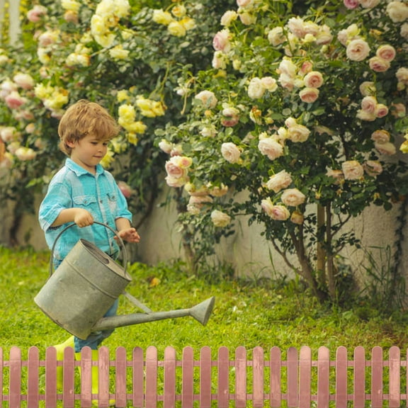 Under $1 GFHFHITJ Garden Fence Plastic Garden Fence Picket Fence Edgings For Lawns Flowerbeds Plant Borders Decorative Yard