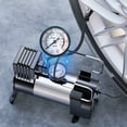 thumbnail image 1 of Under $1! GFHFHITJ Tire Inflator Portable Air Compressor Pump For Car Tires 12V Auto Tire Pump With Pressure Gauge With Cylinder Power System, 1 of 9