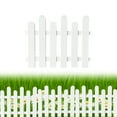 thumbnail image 1 of Under $1! GFHFHITJ White Garden Fence，20 ×16 In Decorative Garden Edging Border Plastic No Dig Garden Fence for Outdoor Yard Patio Decor, 1 of 6