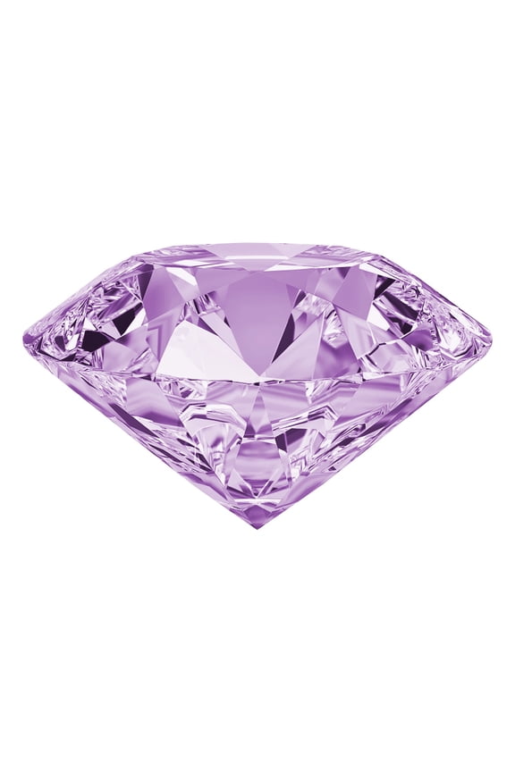 Under $1 Glass Crystal Rhinestones, Colored Glass Gems, Purple, by Elapind