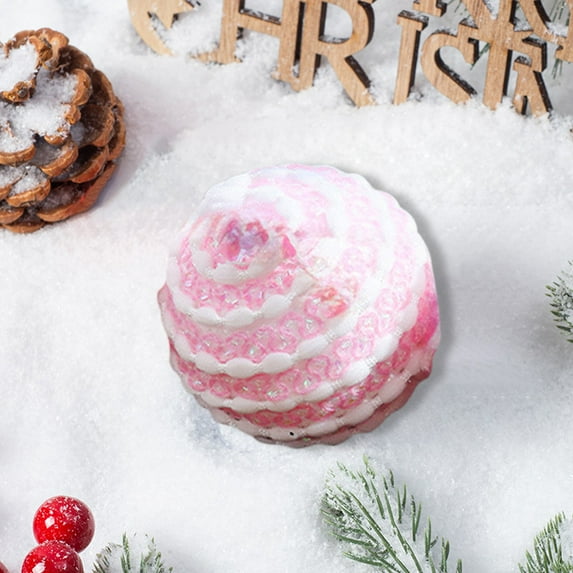 PEONAVET 3pcs Christmas Balls Christmas Tree Decoration Balls Set Home Decoration Balls Christmas Hanging Decoration Christmas Decoration Balls