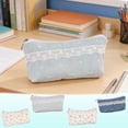 thumbnail image 1 of Under $1 Pencil Case, Fresh Floral Cute Girlish Large Capacity Canvas Stationery Organizer, High-Appearance Pen Pouch for College by PALIFEUR, 1 of 7