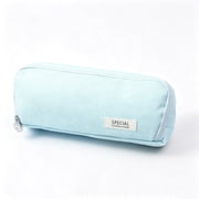 Under 1$ Pencil Case Japanese Korean Style Multi Layer Cloth Stationery Organizer 2 Piece Set for College Office Teens by Xuniizn