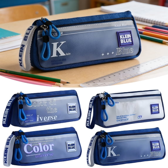 Under $1 Pencil Case, Large Capacity High Appearance Pen Bag, Stylish Stationery Box for College Office by PALIFEUR