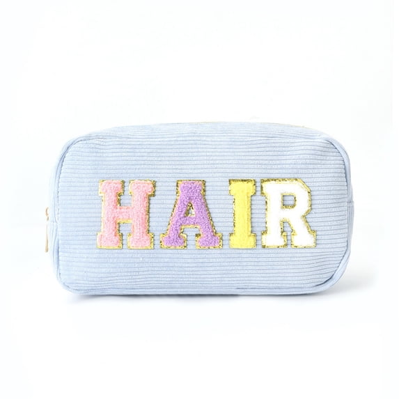 Under $1 Pencil Case, Letter Print Portable Large Capacity Stationery Bag, Versatile Pen Pouch for College Office by PALIFEUR