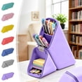 thumbnail image 1 of Under $1 Pencil Case, Silicone Coated Double Purpose Large Capacity Stain-Resistant Portable Storage Pouch for College by PALIFEUR, 1 of 7