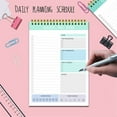 thumbnail image 1 of Under $1 Xuniizn Todo List Notepad Daily - Notebook Undated Task Management - 60-Sheet Agenda Notebooks For Work - Writing Pads With Section Dividers, 1 of 4