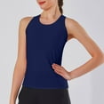 thumbnail image 1 of Dgankt Tank Tops for Women Women's Sports Fitness Yoga Wear Sports Round Neck Camisole, 1 of 5