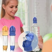 Under 10, Children's Baby Portable Drinking Water Bottle Cap,Water Straw Cap Water Bottle Converter Head Cap Universal,Leak-Proof Lid for Easy Drinking , Straws | Plastic, A, MIANHT