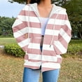 thumbnail image 1 of Under $10 Hoodies for Women, Women Fashion Printed Blouse Long Sleeve Sweatshirt Pockets Hoodied, Pink M, 1 of 5
