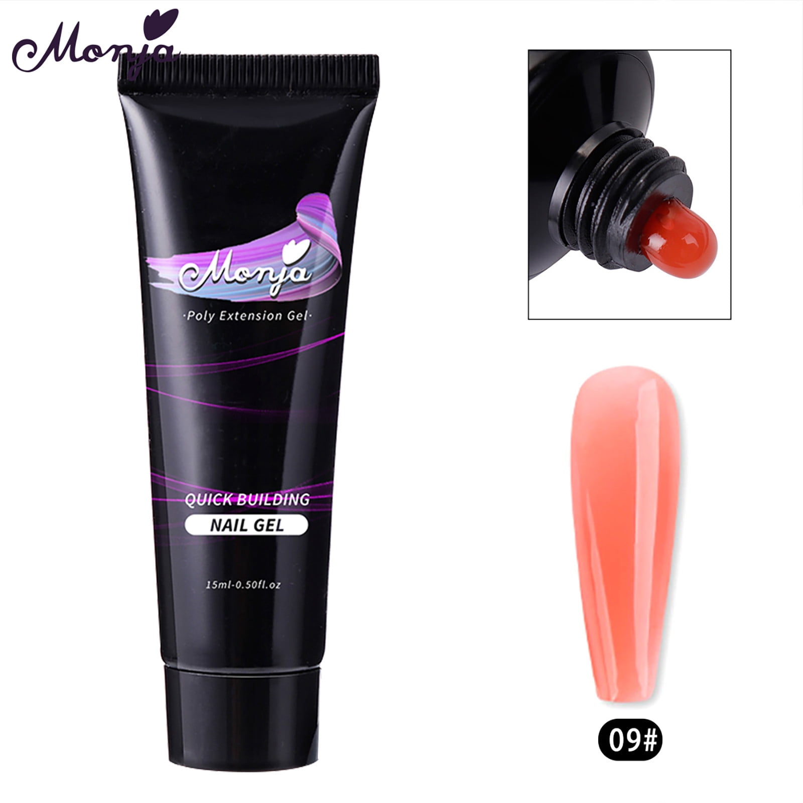 Under 10, Nail Extension Gel, Quick Crystal Set, 15ml No Paper, Fast Drying, Long-lasting, Easy Application, Professional Quality, Perfect for DIY & Salon Use Up to 60% ofF | Plastic, Multicolor