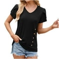 thumbnail image 1 of Under $10 Spring Tops for Women 2025 Trendy Green Tops Loose Tshirts for Women Women Shirts Casual Work Blouse Summer Vacation Outfits for Women, 1 of 5