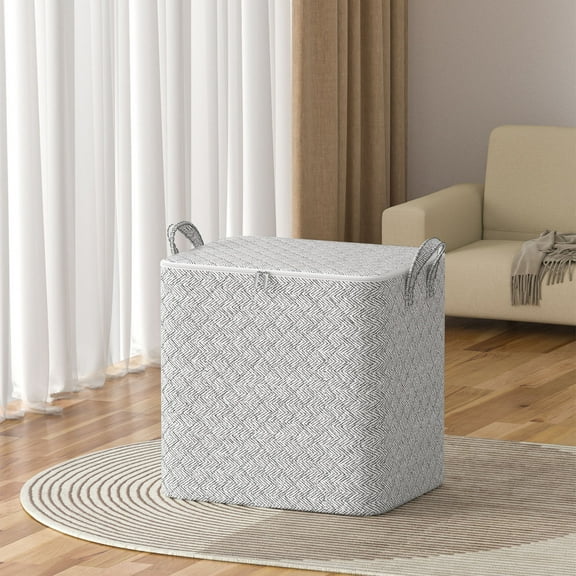 Under $10 Storage Bins, Hwkond Clothes Quilt Storage Box Put Closet Large-capacity Organizing Storage Moving Packing Special Clothing Luggage Bag
