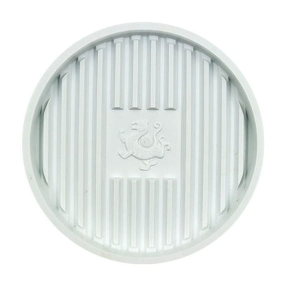 Under 10, Vsgery Flower Pot Tray, Tempered Plastic, Circular Base, Thickened Base, Cushion Bottom, Water Receiving Tray|Plastic,White