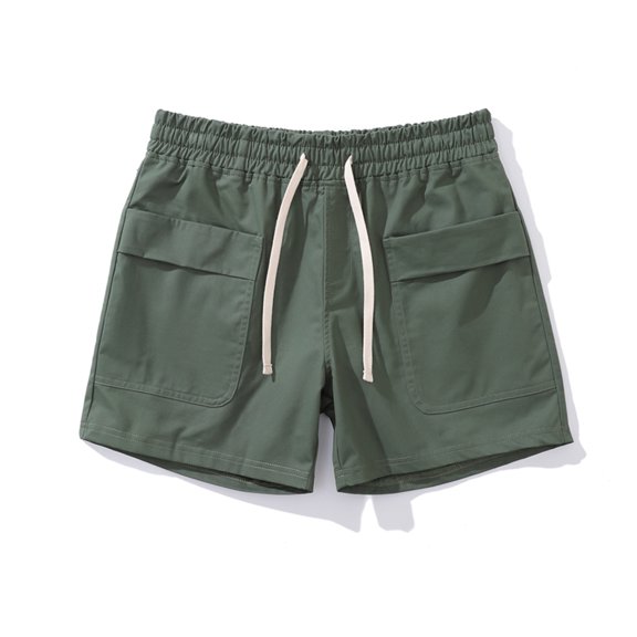Under $20 Shorts Men, Xunlbb Mens Casual Fashion Solid Drawstring Elastic Waist Short Multiple Pockets Short Pants