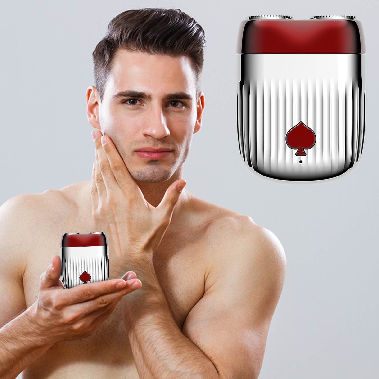 Men Shaver Machine Under $30 Men Shaver USB Rechargeable Shaver Mini Portable Face Shavers ...