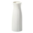 thumbnail image 1 of Under $5 Aonity Plastic Vase*1Shatterproof Vase Imitation Ceramic Flower Pot Plastic Vases for Decoration Milky White Home Decor, 1 of 7