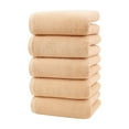 thumbnail image 1 of Bathroom Set Qwtwty Cotton Towel Set of 5 Soft Cotton Face Towels, 1 of 5