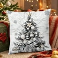 thumbnail image 1 of Under $5 Christmas Throw Pillow Covers 18x18" Party Supplies Christmas Pillowcase Bedroom Sofa Cushion Pillow Cover, 1 of 7