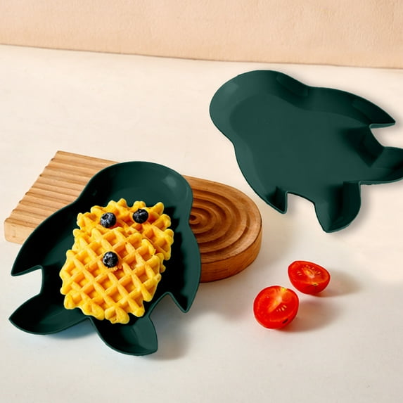 Under $5 Clearance! Plates for Snack, Candy and Fruit, InsCrazy Imaginative Toon Penguin Dessert Tray Household Snack Tray Fruit Tray Melon Tray