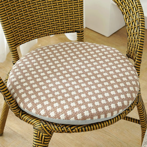 Under $5 Seat Cushion, InsCrazy Seat Cushions for Home Use Tufted Corduroy Floor Cushions for Living Room Tatami 14 Inch