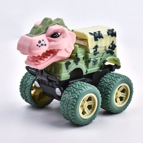 Under $5 Fjnjuu Dinosaur Excavator Toy Vehicles, Pull Back Construction Car Christmas Gifts