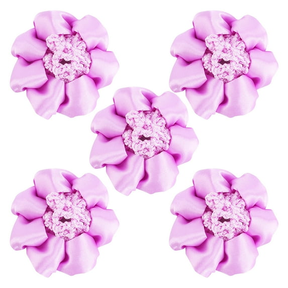 Under $5, Hair Net For Round Hair Satin Lace Hair Net For Dancers Hair Net For Bank Staff And Nurses 5pc