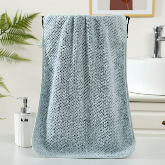 Hand Towels Qwtwty Boluoge Thickened Towel Is Softer And More Absorbent Than Cotton Towel for Children And Adults