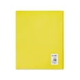 thumbnail image 1 of Under $5！Hyrbek Yellow Plastic 2-Pocket Folder with Prongs and Brads, Letter Size Folding clip, 1 of 6