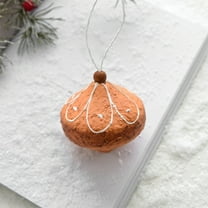 Under $5 InsCrazy Christmas Gingersnap Shaped Hanging Ornaments, Christmas Cute Pendant Indoor Hanging Decor for Christmas Tree Decorations